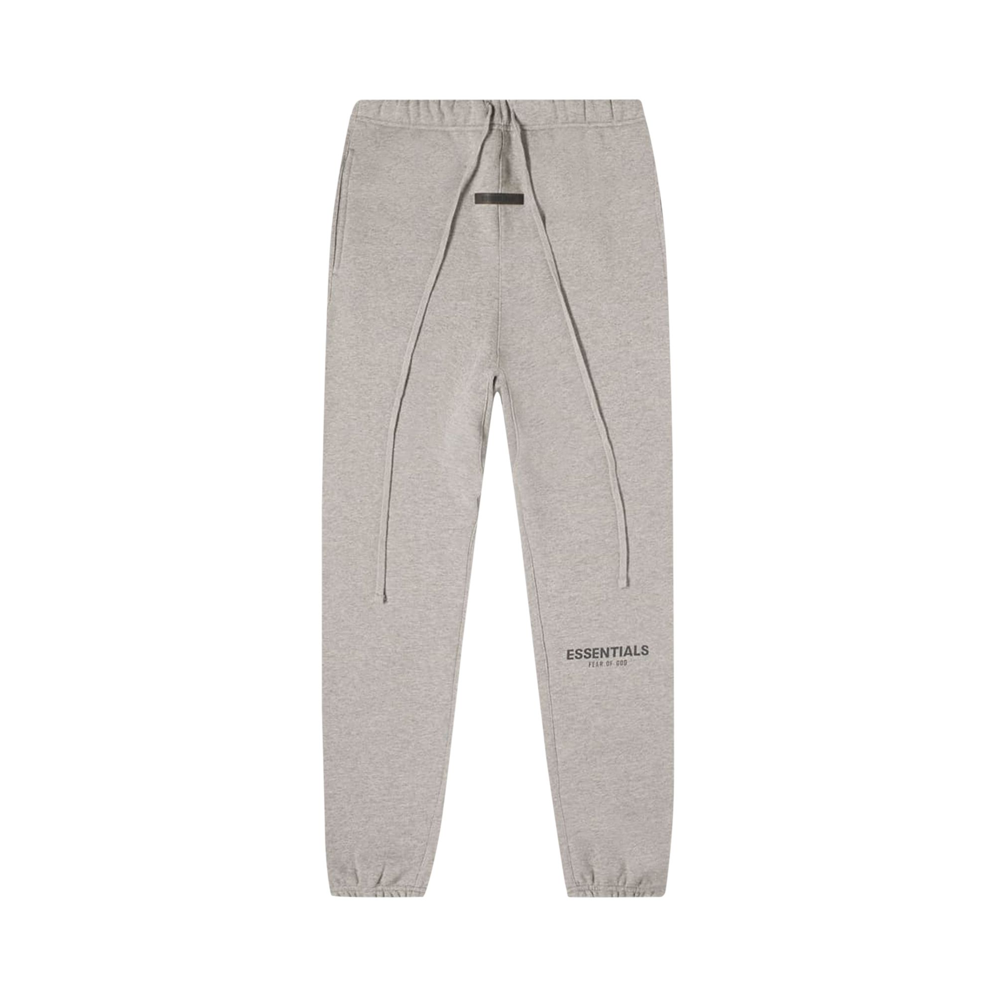 Fear of God Essentials Sweatpants 'Dark Heather Oatmeal' | Grey | Men's Size L