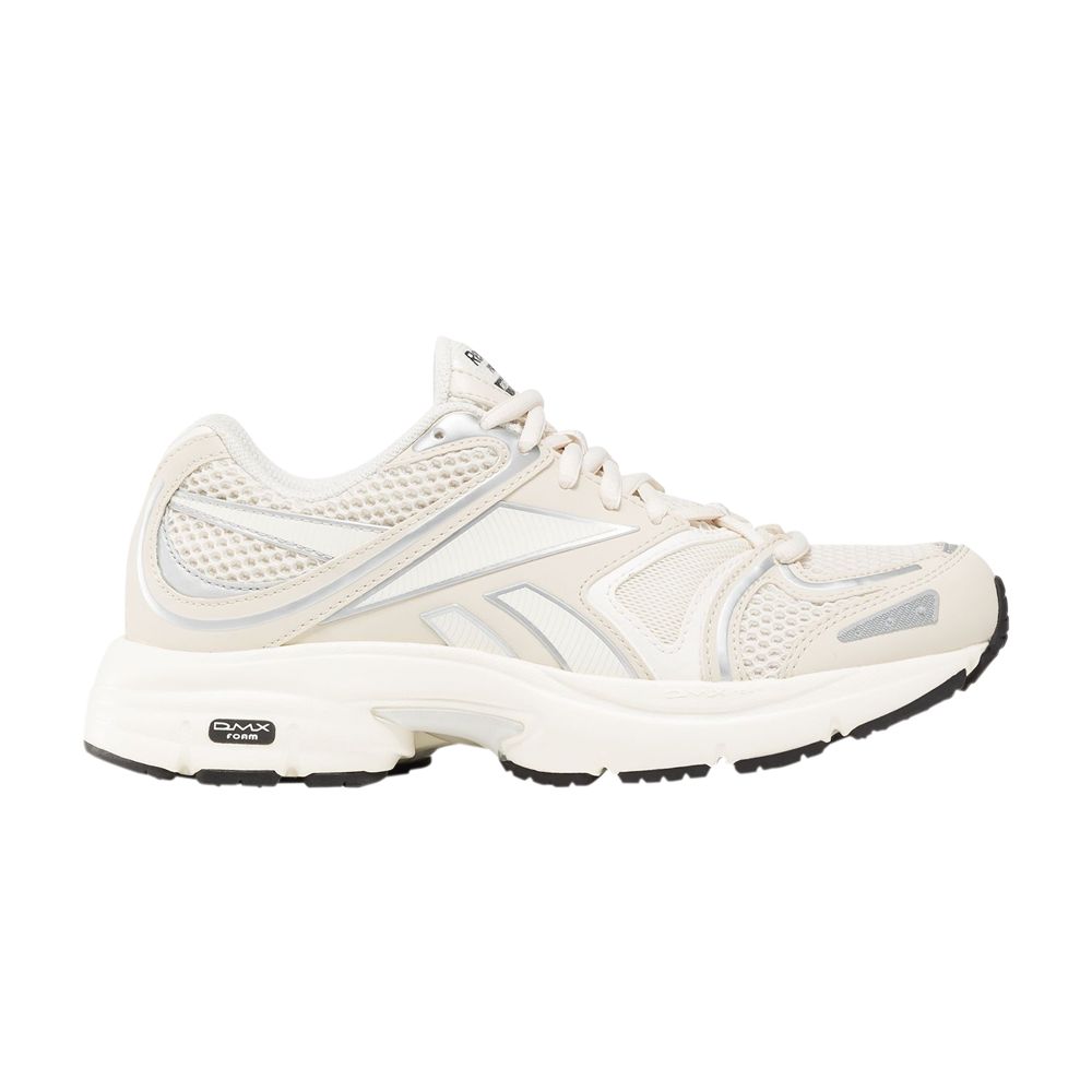 Pre-owned Reebok Wmns Premier Road Plus 6 'bone Silver Metallic' In Cream