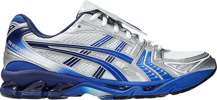 The Museum Visitor x Gel Kayano 14 Silver Blue