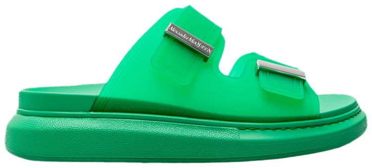 Alexander McQueen Hybrid Slide Bright Green