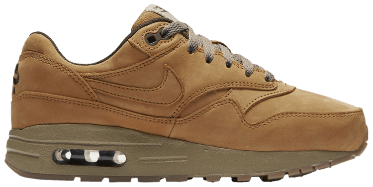 Nike air max 1 premium wheat gold store