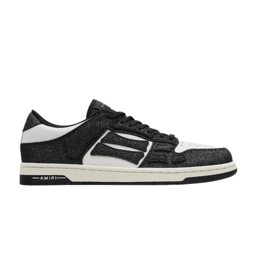 Pre-owned Amiri Skel Top Low 'shimmer - Black' | Men's Size 47