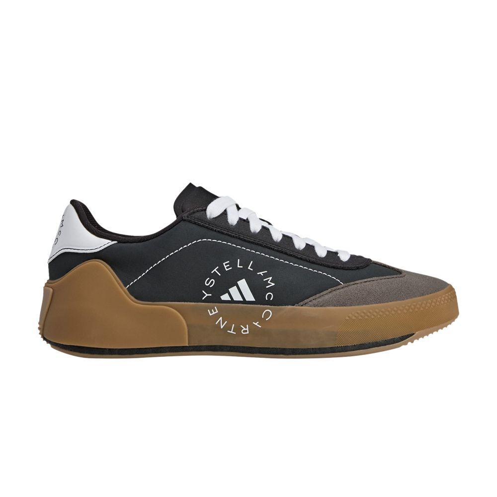Pre-owned Adidas Originals Stella Mccartney X Wmns Court Boost 'black White Gum'