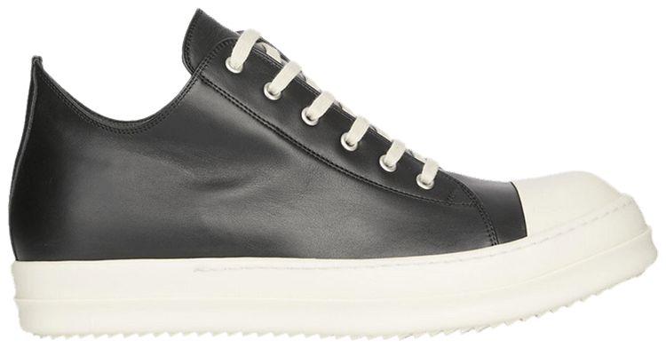 Rick owens black low sneakers hot sale