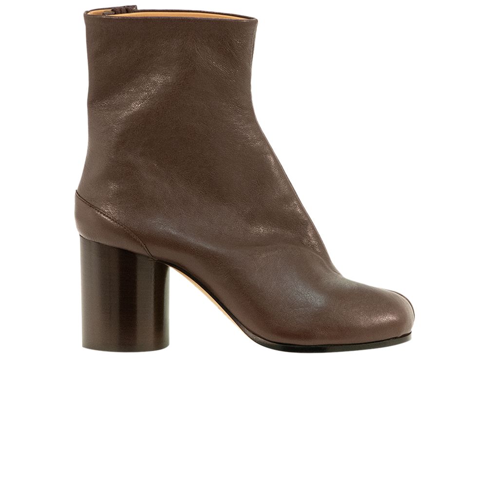 Pre-owned Maison Margiela Wmns Tabi Ankle Boot 'brown' | Women's Size 39