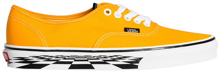 Vans Authentic Graphic Check   Radiant Yellow