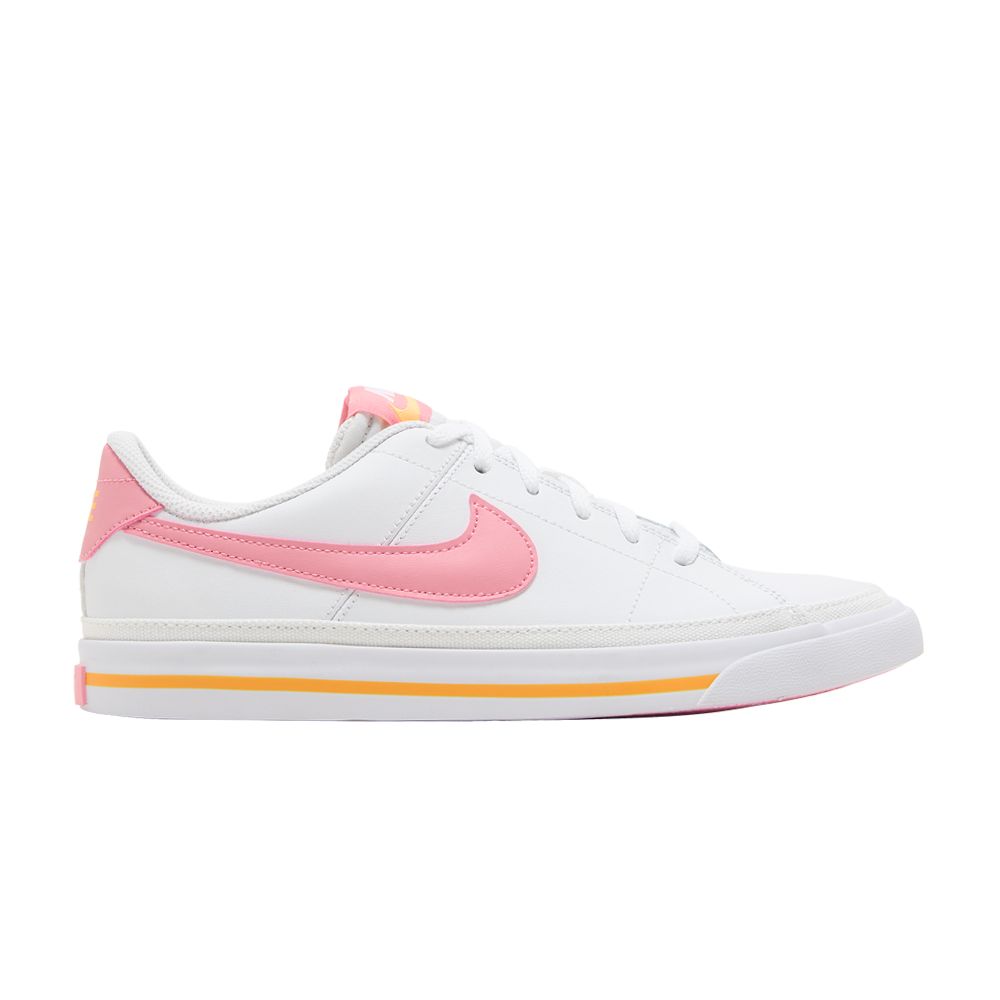 Pre-owned Nike Court Legacy Gs 'white Coral Chalk' | Kid's Size 4