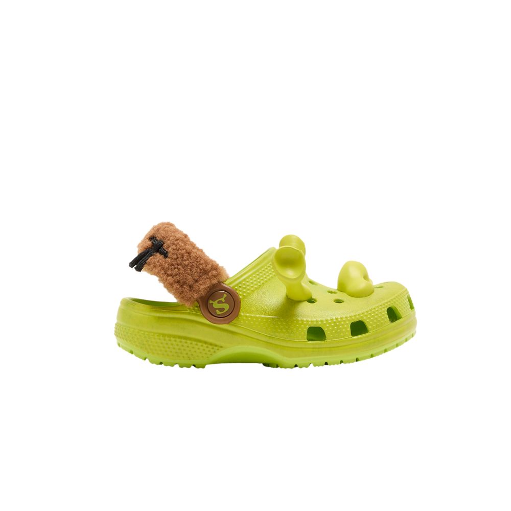 Pre-owned Crocs Dreamworks X Classic Clog Toddler 'shrek' | Green | Infant Size 10