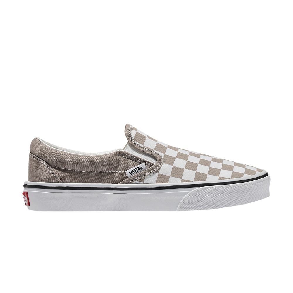 Pre-owned Vans Classic Slip-on 'color Theory Checkerboard - Atmosphere' In Grey