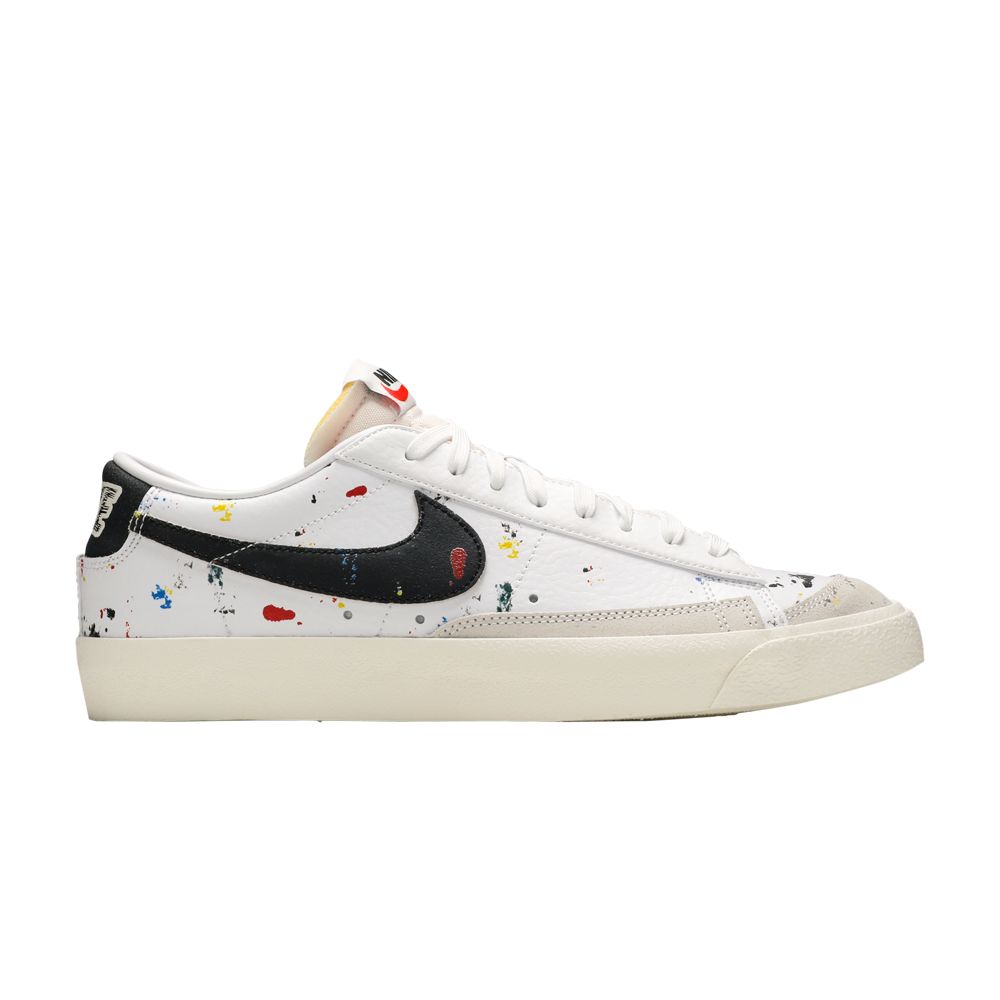 Nike Blazer Low '77 'Paint Splatter' | White | Men's Size 9.5
