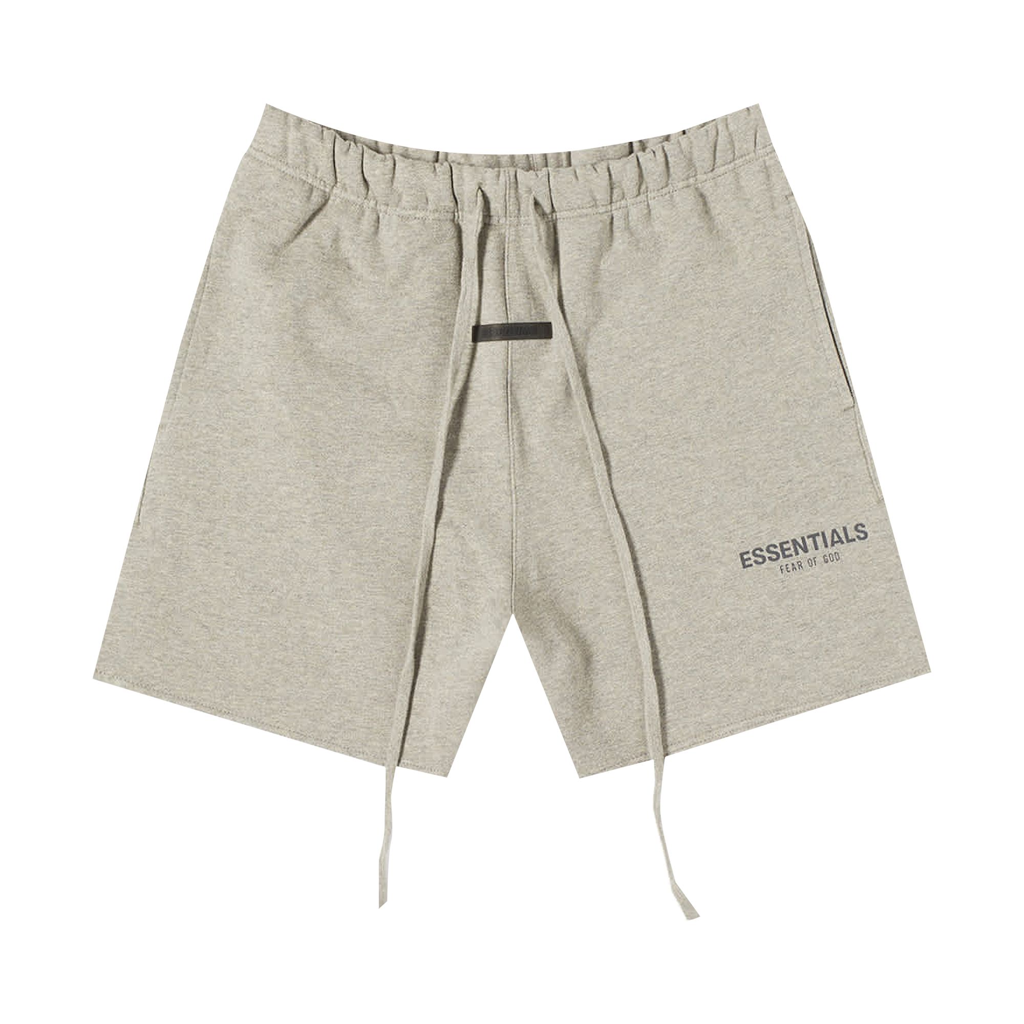 Fear of God Essentials Sweat Shorts 'Dark Heather Oatmeal' | Grey | Men's Size XS