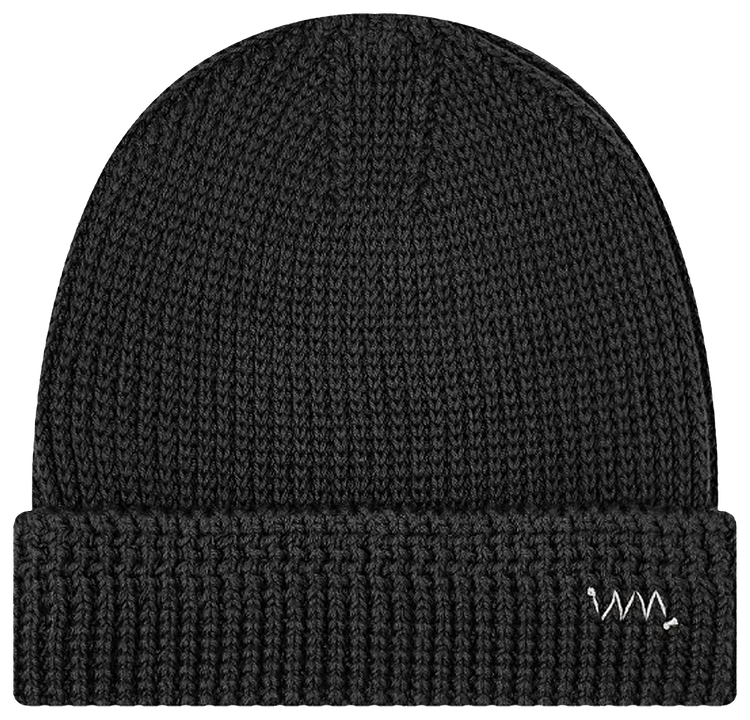 25aw visvim KNIT BEANIE WOOL ブラック KNIT BEANIE (WOOL) | Visvim Official North American Web Store