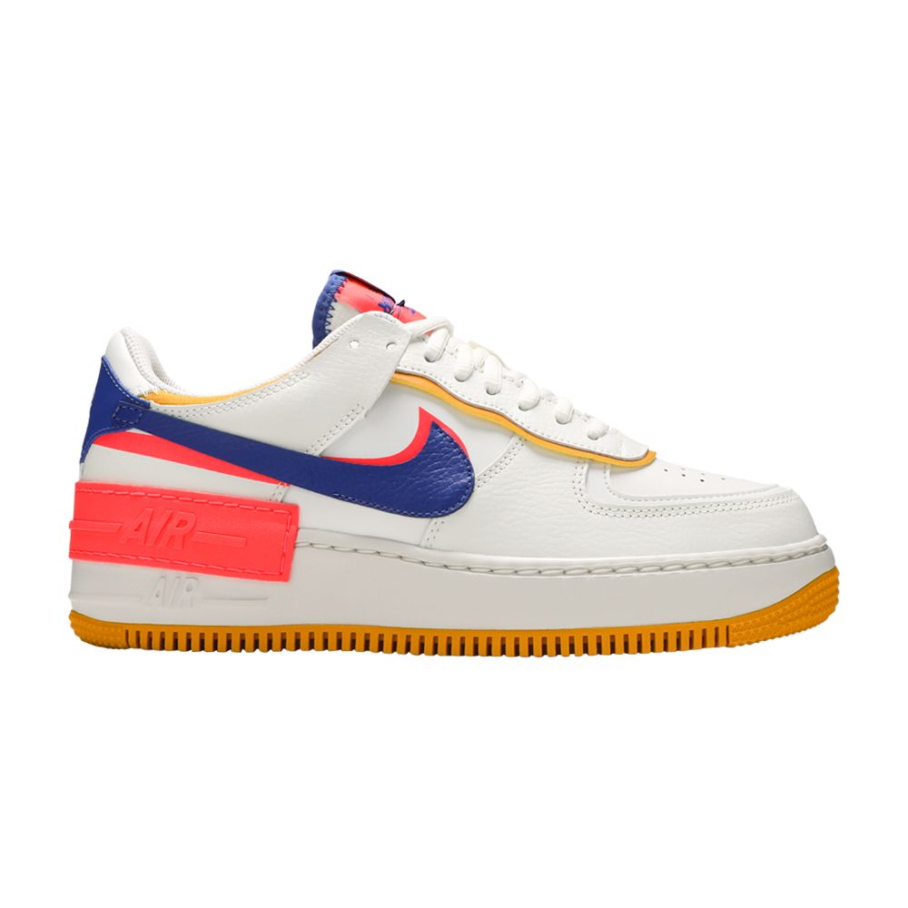 Nike Wmns Air Force 1 Shadow 'White Crimson Blue' | Women's Size 10.5