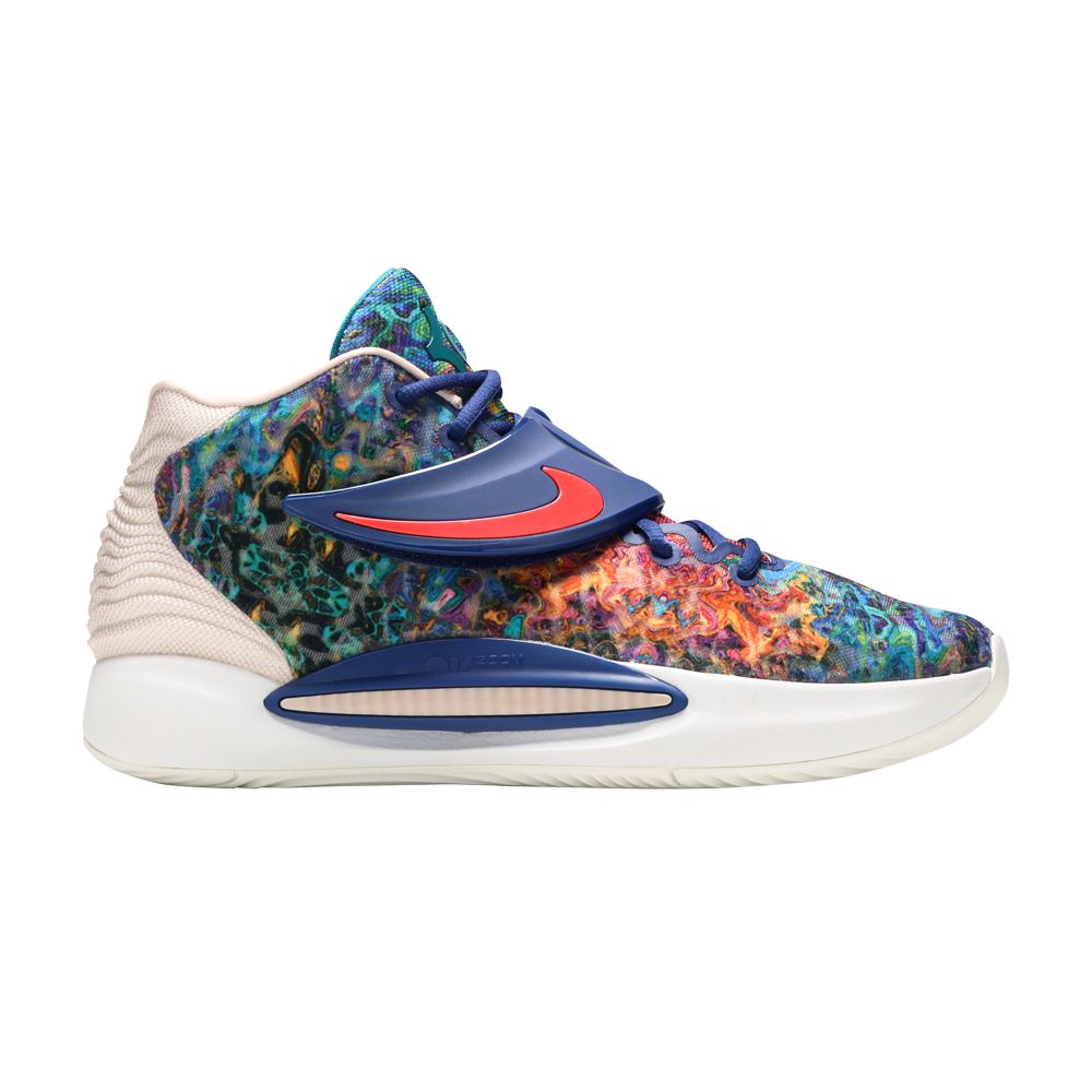 Nike KD 14 EP 'Psychedelic' | Blue | Men's Size 8 - CZ0170-400