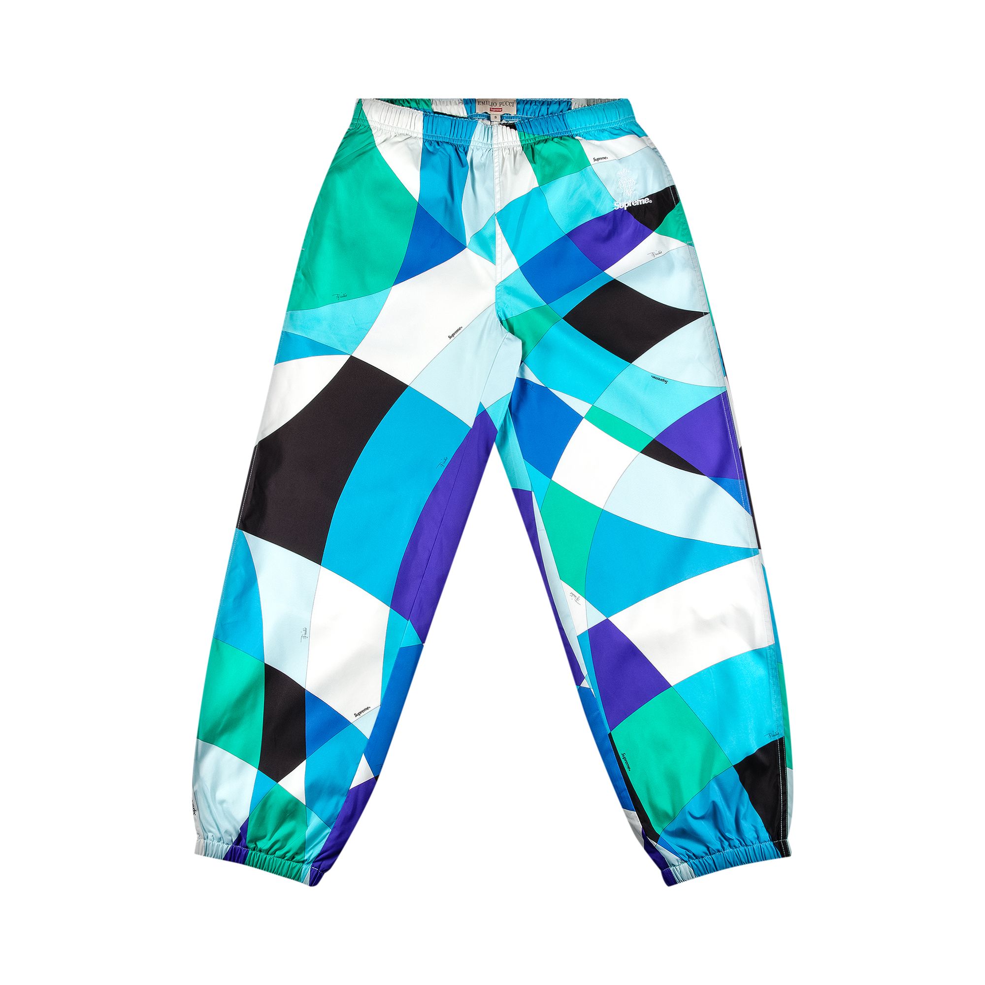 Supreme x Emilio Pucci Sport Pant 'Blue' | Multi-Color | Men's Size M