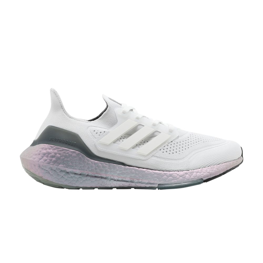 adidas UltraBoost 21 'Crystal White Hazy Green' | Men's Size 11.5