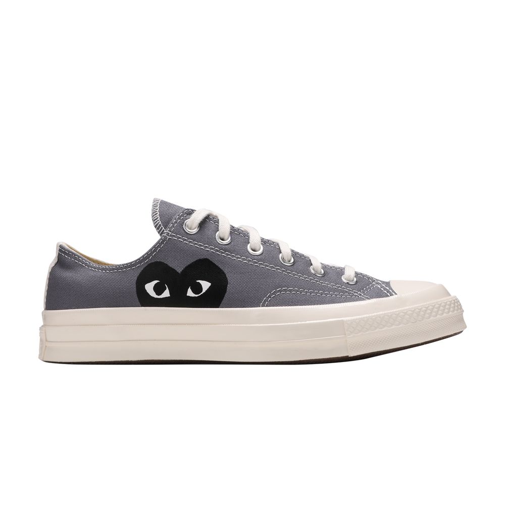 Converse Comme des Garçons PLAY x Chuck 70 Low 'Steel Gray' | Grey | Men's Size 16