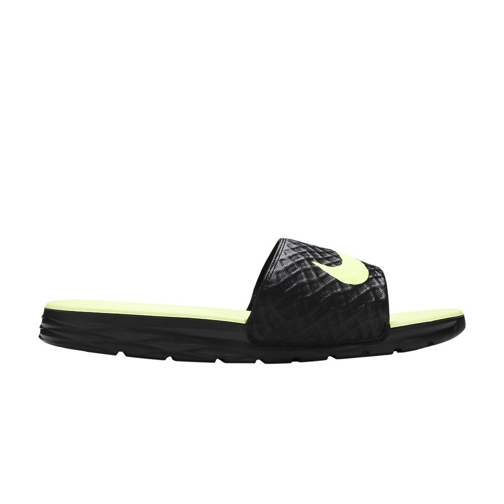 Nike Benassi Solarsoft 'Black Volt' | Men's Size 6