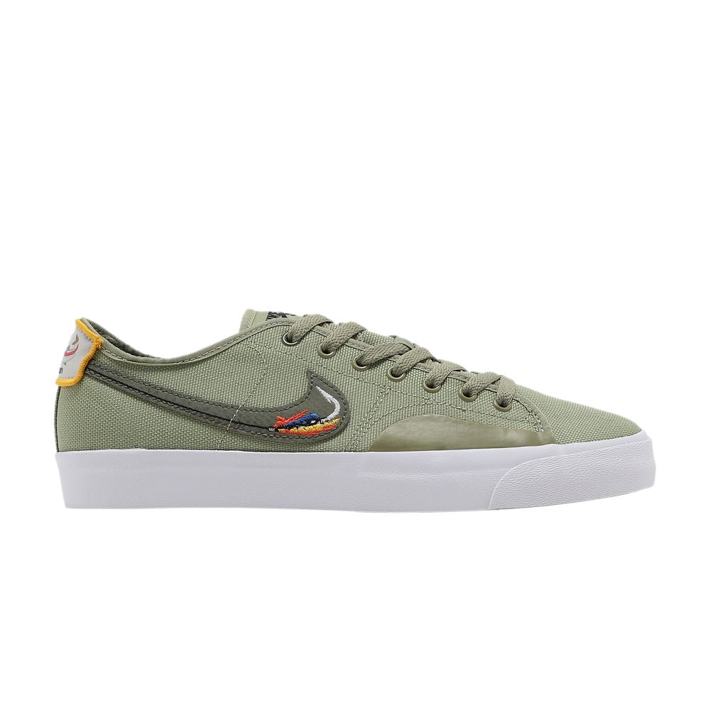 Nike Daan Van Der Linden x Blazer Court SB 'Dusty Olive' | Green | Men's Size 9.5