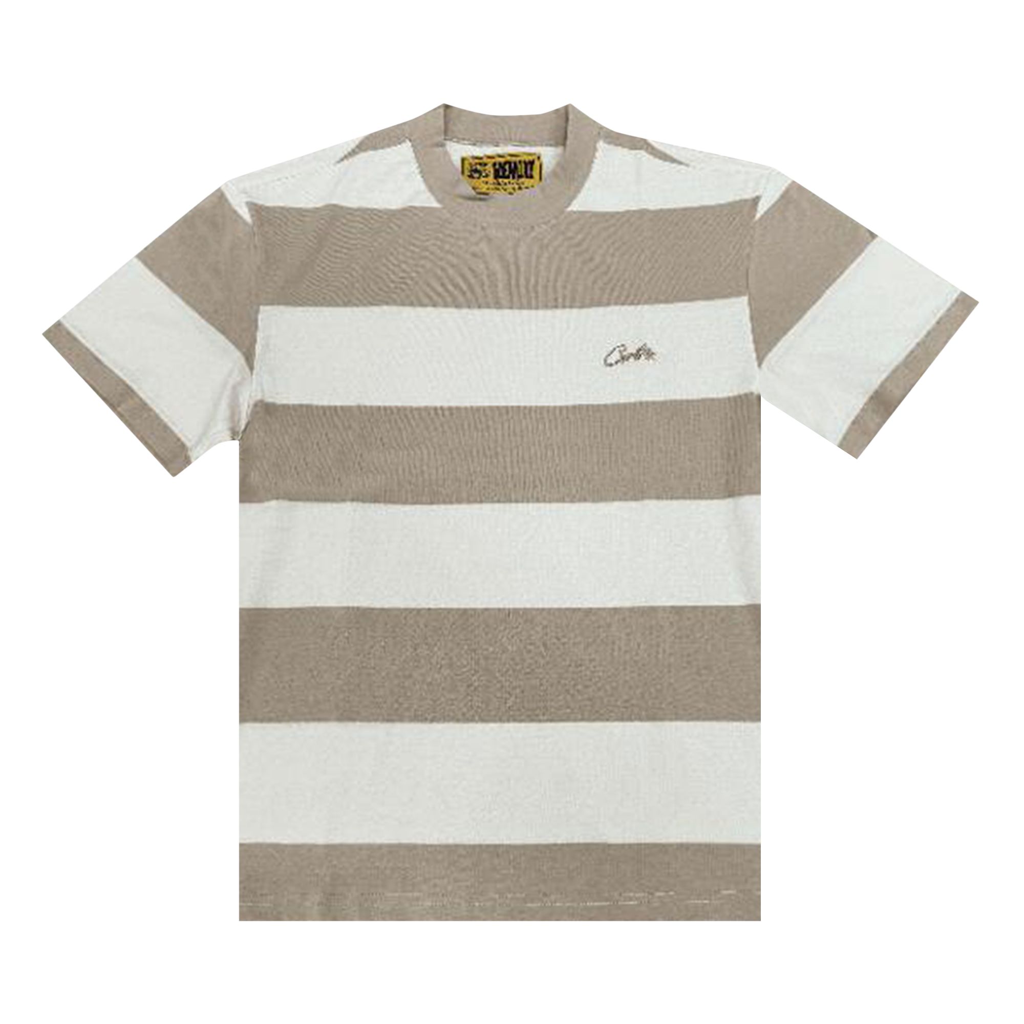 Pre-owned Corteiz Striped Tee 'cream' | Multi-color | Men's Size M