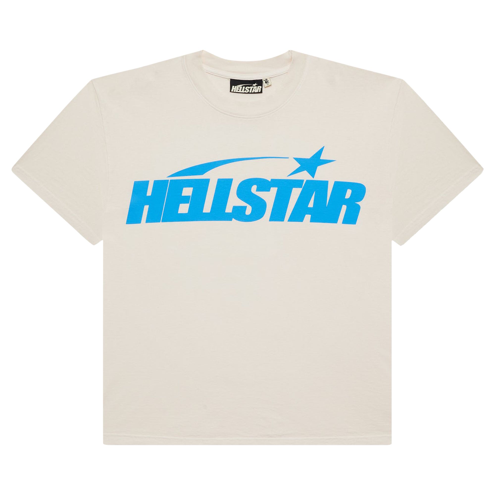 Hellstar Classic T-Shirt (Regular Print) 'White/Blue' | Men's Size XS
