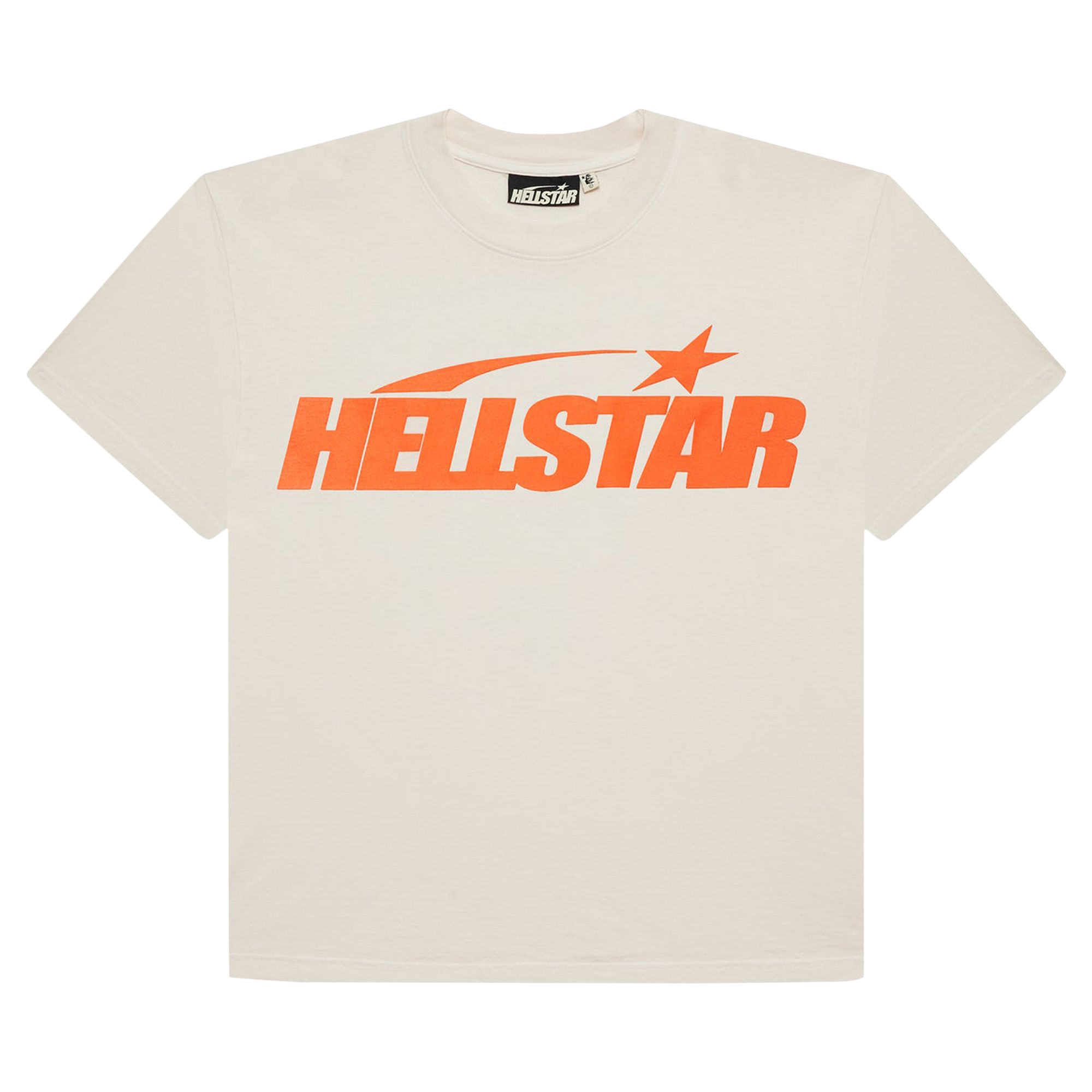 Hellstar Classic T-Shirt (Regular Print) 'White/Orange' | Men's Size XL