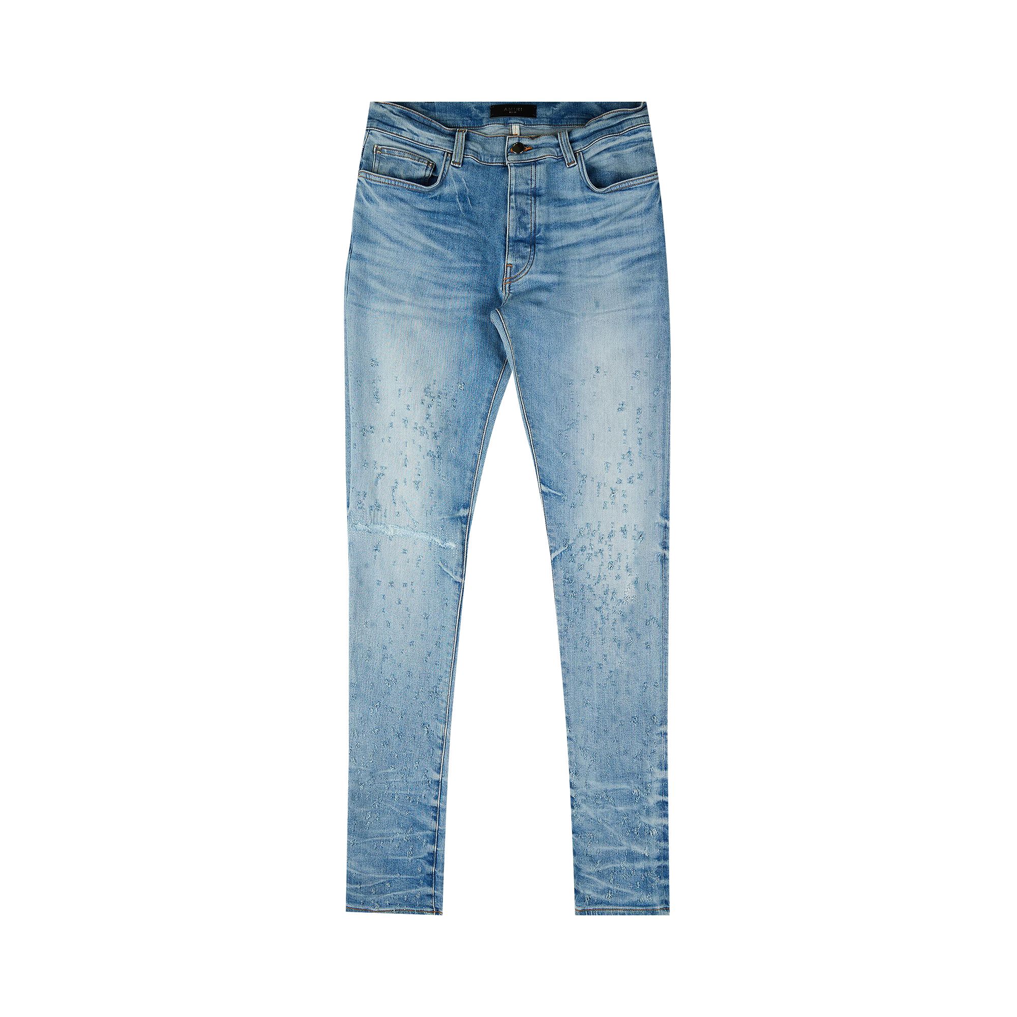 Pre-owned Amiri Shotgun Skinny Jean 'perfect Indigo' | Blue | Men's Size 33