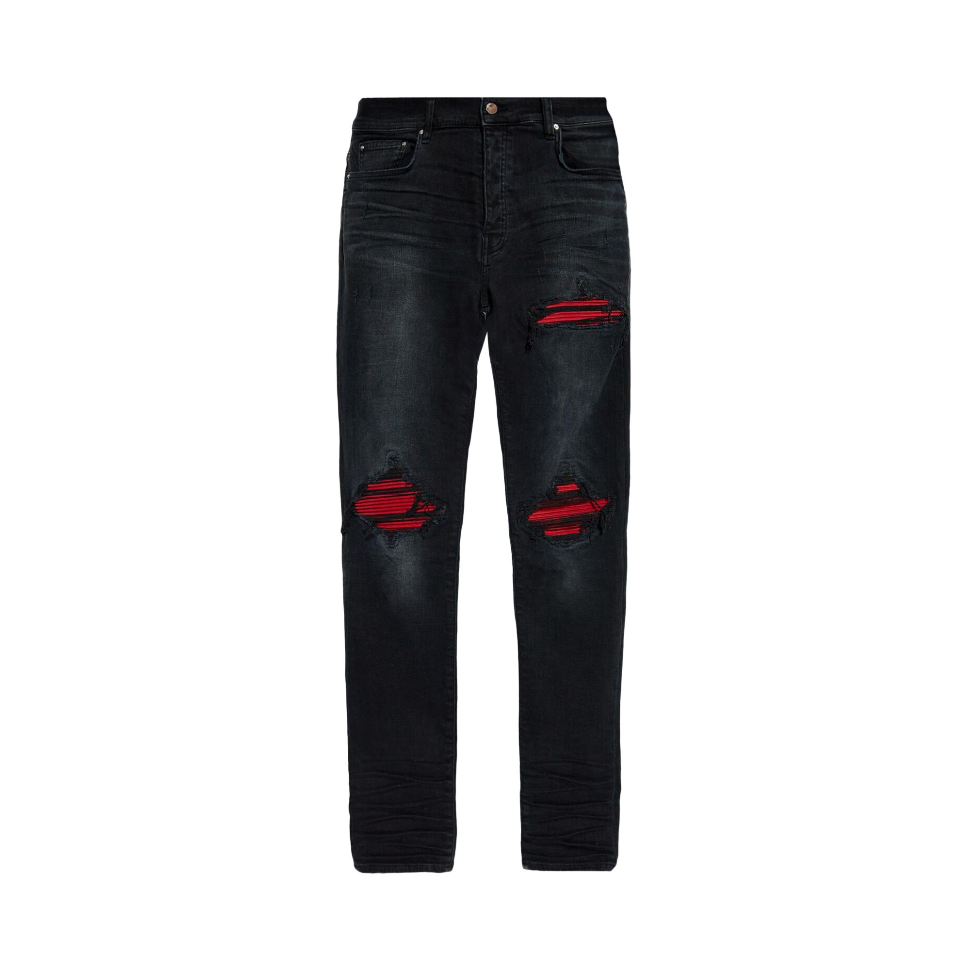 Amiri MX1 Ultrasuede Jean 'Vintage Black' | Men's Size 36