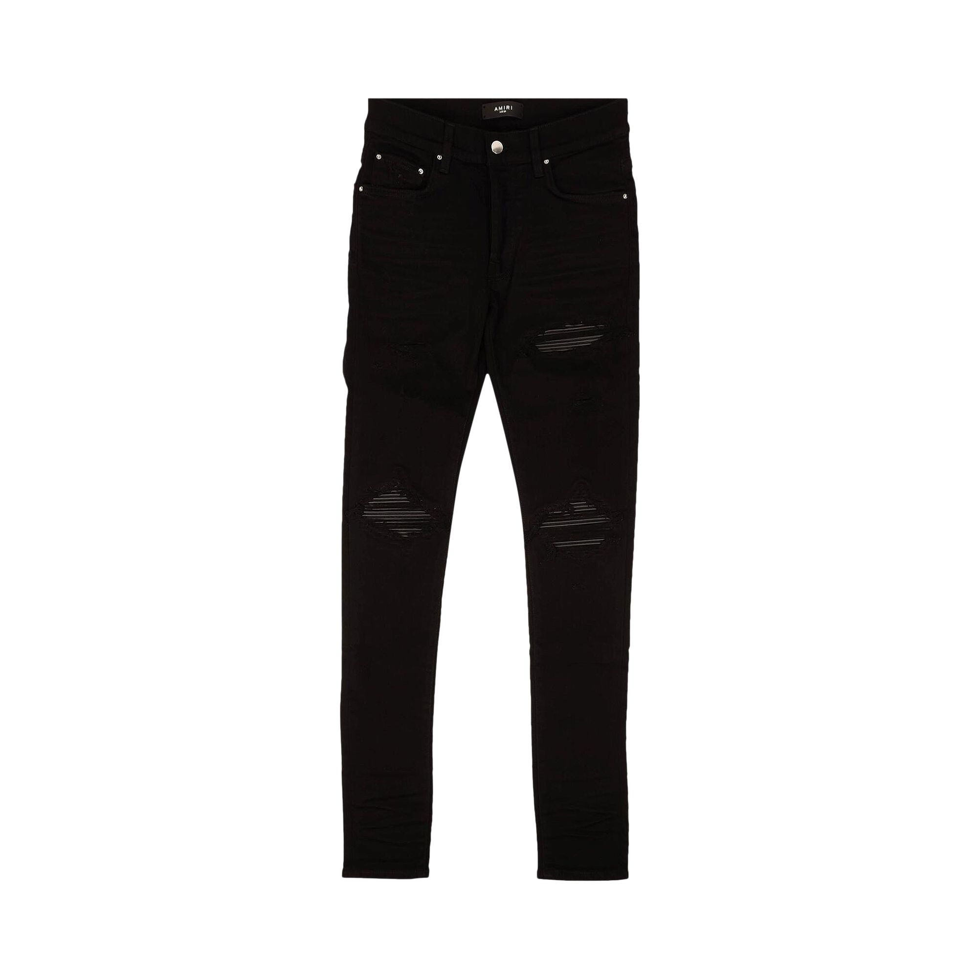 Pre-owned Amiri Mx1 Jean 'black'