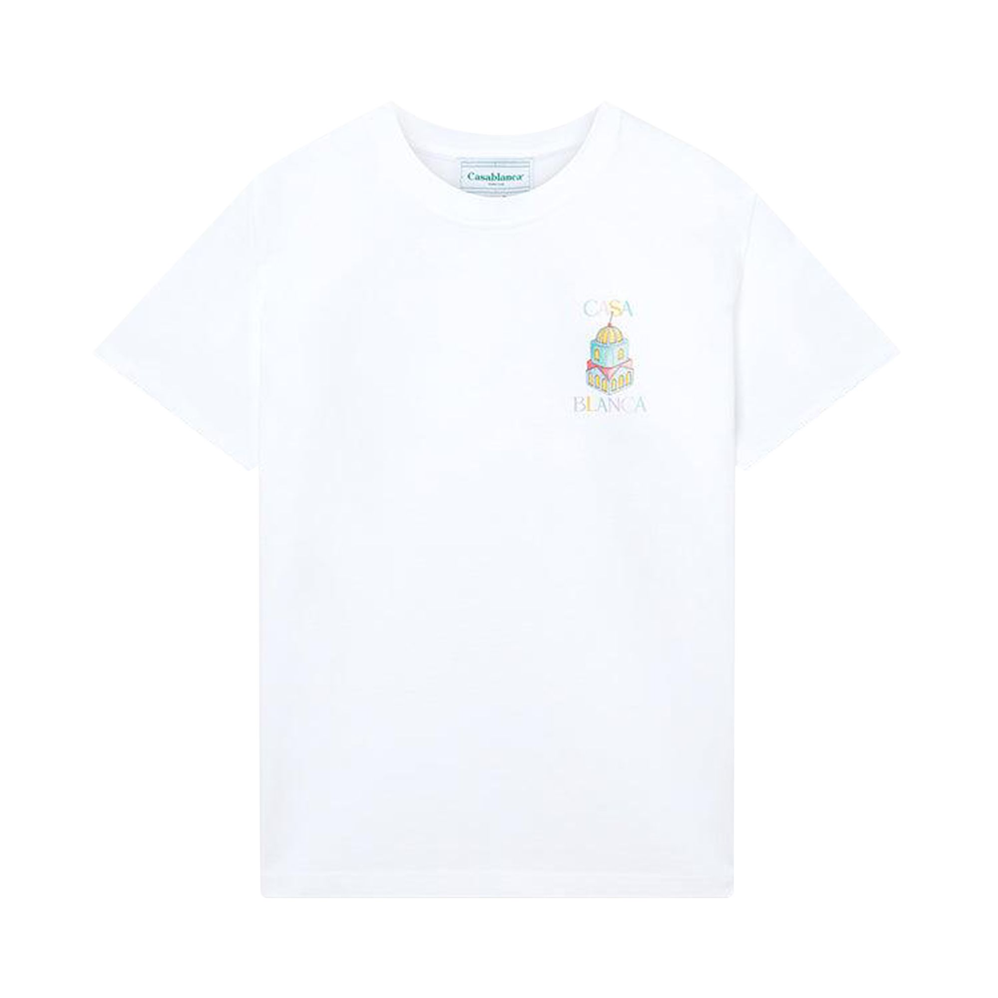 Casablanca Printed T-Shirt 'Objets En Vrac' | White | Men's Size XL