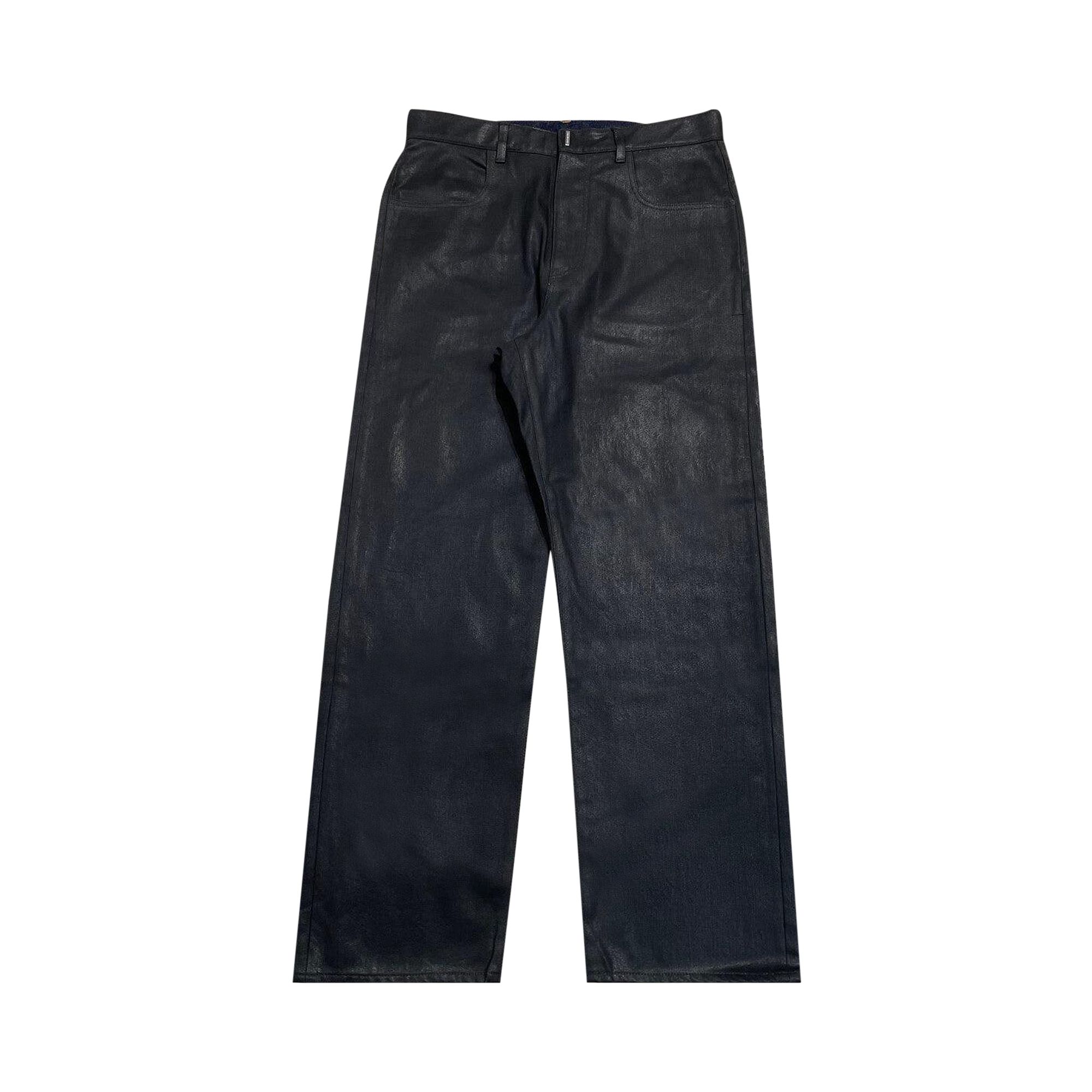 Pre-owned Givenchy Round Regular Fit 5 Pockets Denim 'black' | Men's Size 30