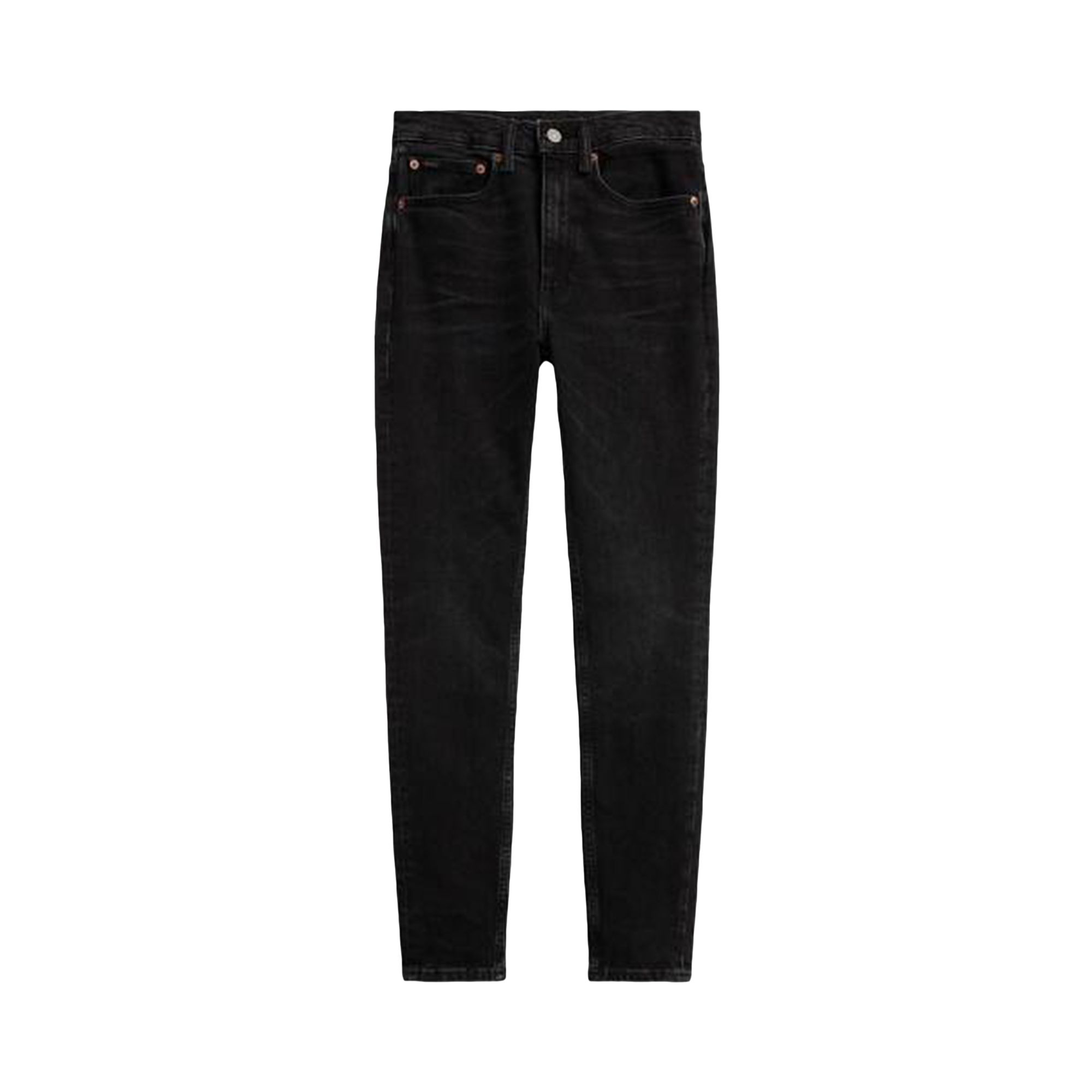 Pre-owned Polo Ralph Lauren Denim High Rise Skinny Ankle Pants 'parker Wash' | Blue | Women's Size 28