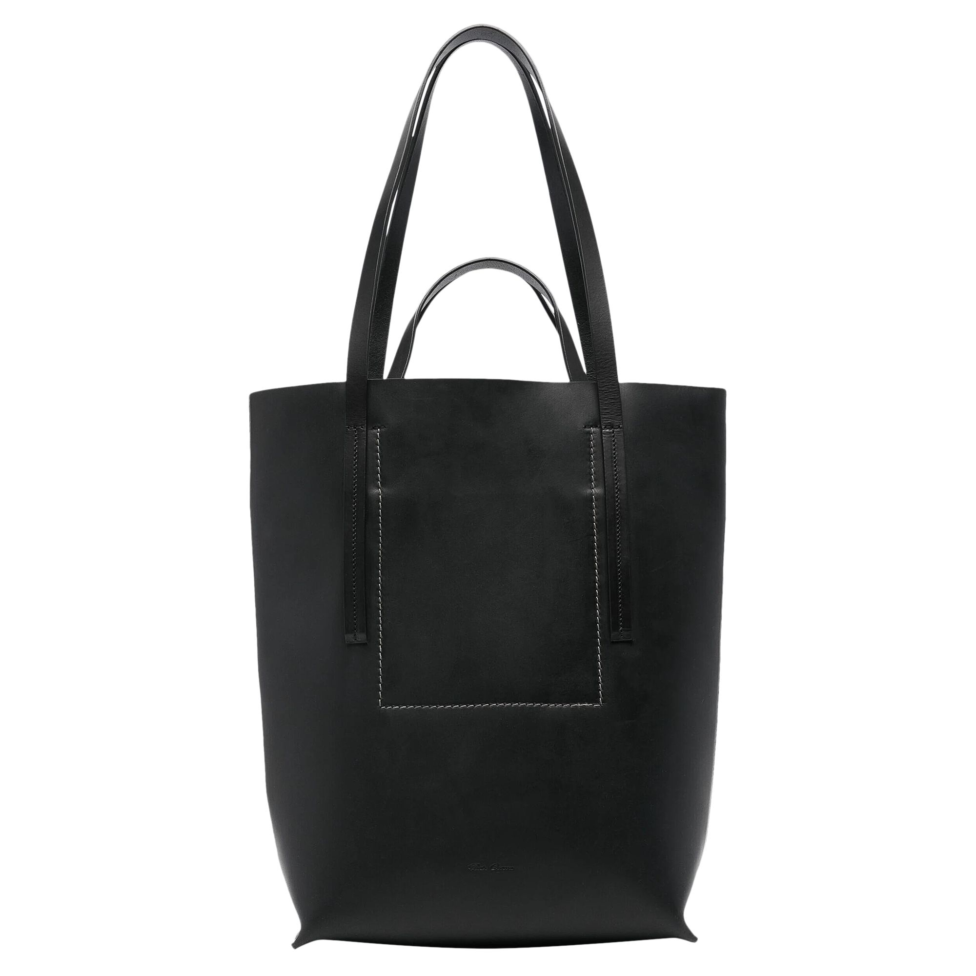 Rick Owens Medium Shopper Bag 'Black' | Men's Size Onesize