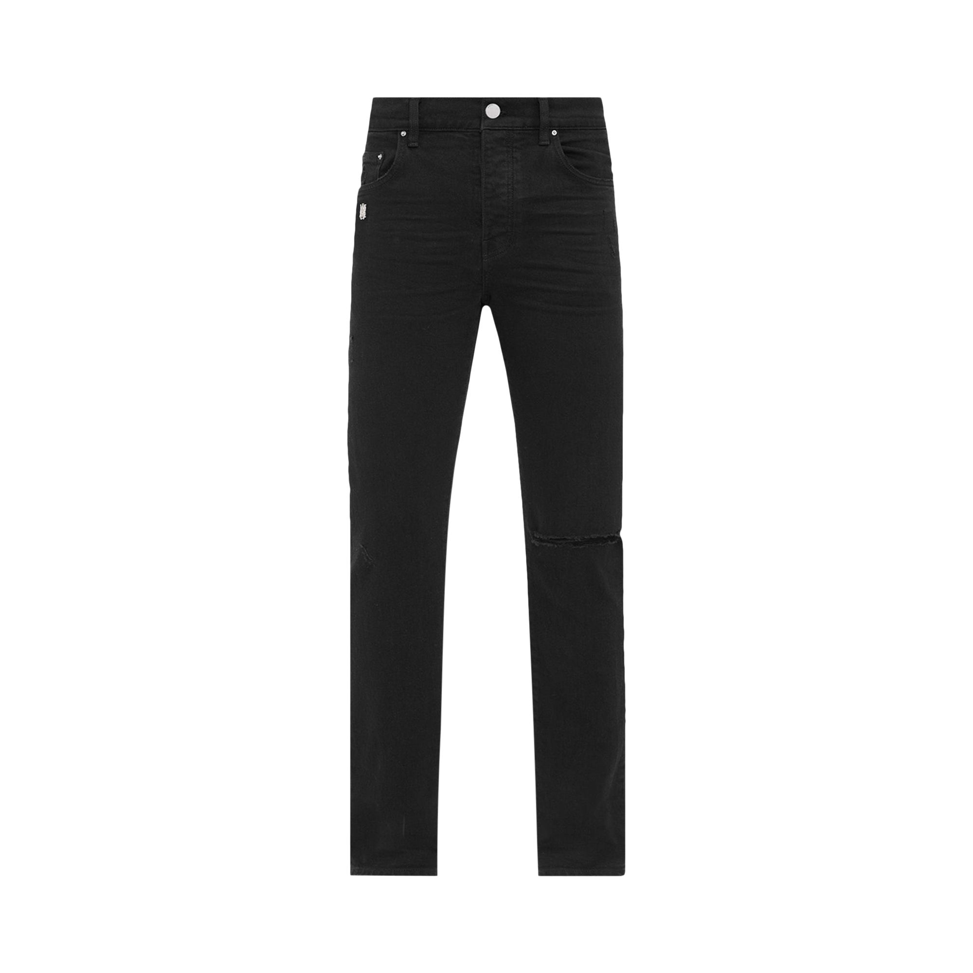 Pre-owned Amiri Slash Slim Jean 'black' | Men's Size 32