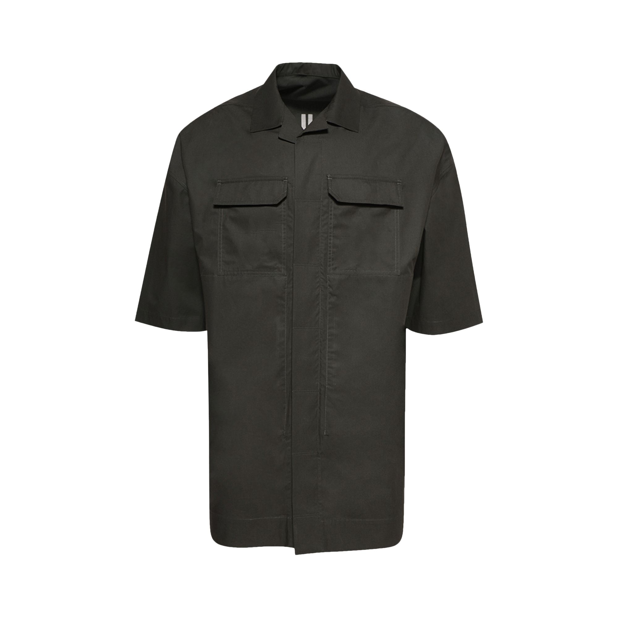 Pre-owned Rick Owens Magnum Tommy Shirt 'forest' | Green | Men's Size 52