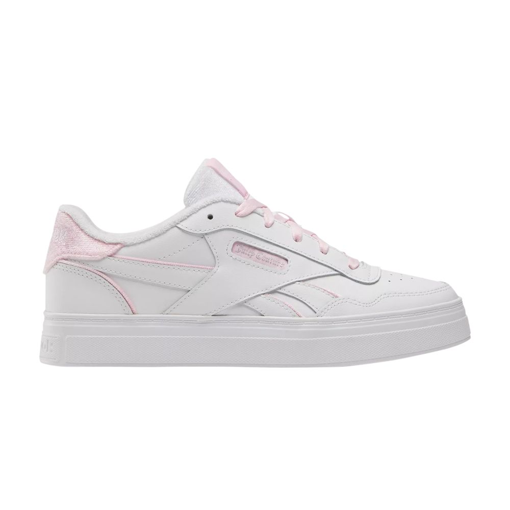 Pre-owned Reebok Juicy Couture X Wmns Court Advance Bold 'white Pink' | Women's Size 12