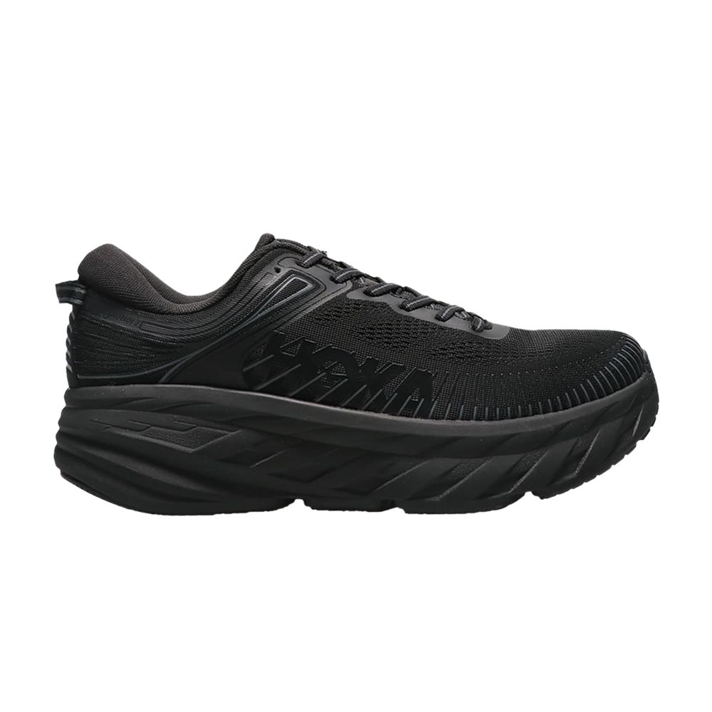HOKA Bondi 7 Wide 'Triple Black' | Men's Size 9