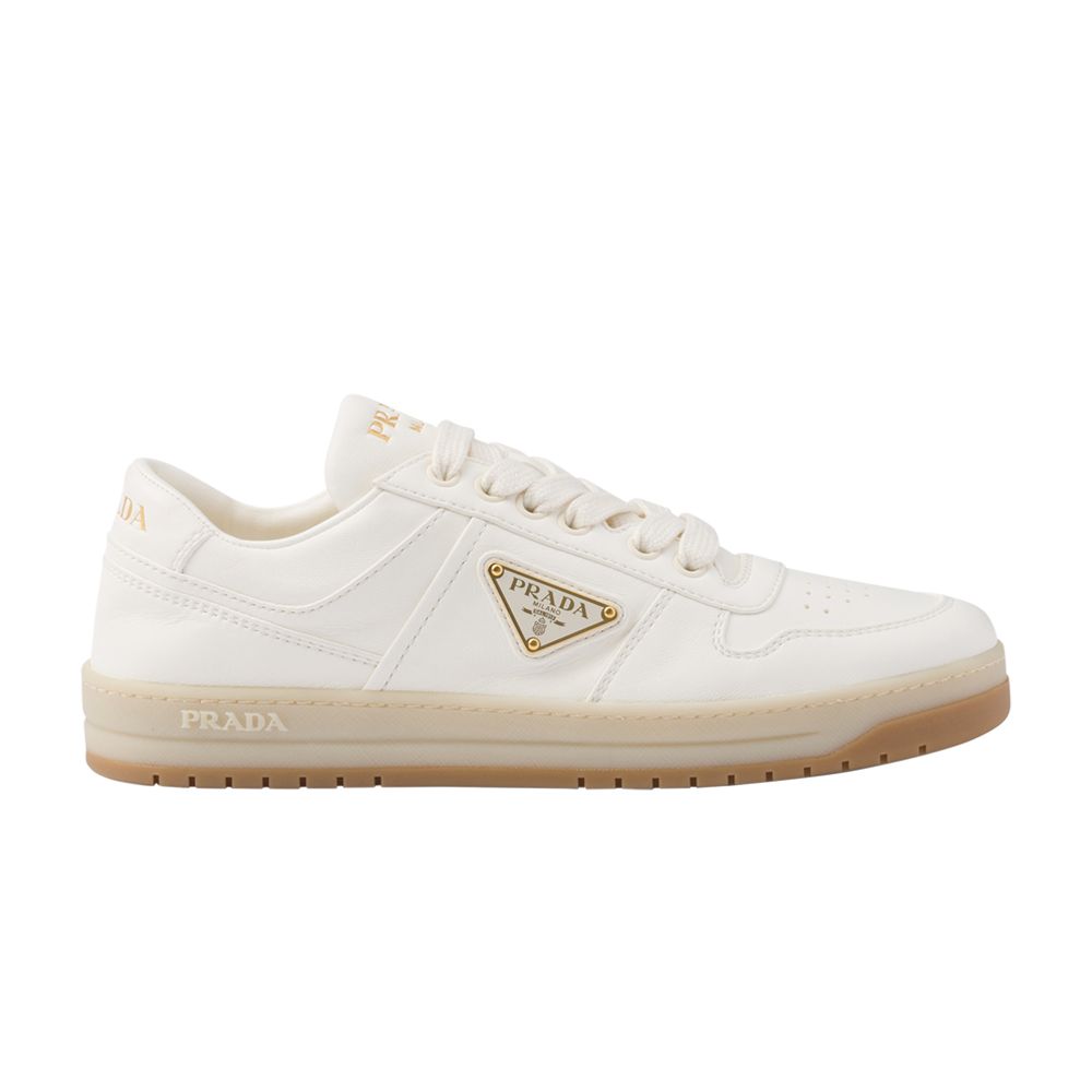 Pre-owned Prada Wmns Downtown Leather 'ivory' In Cream
