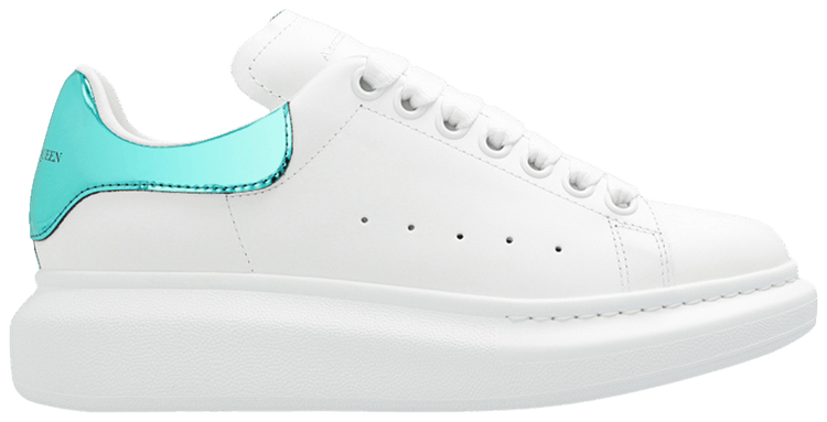 Alexander McQueen Wmns Oversized Sneaker White Emerald