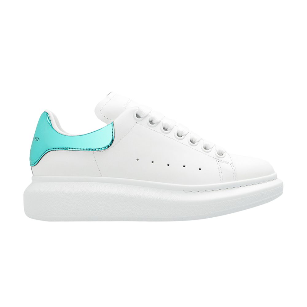 Pre-owned Alexander Mcqueen Wmns Oversized Sneaker 'white Emerald' | Women's Size 35