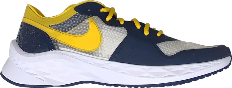 Jordan Air Zoom 85 Runner Michigan Wolverines PE