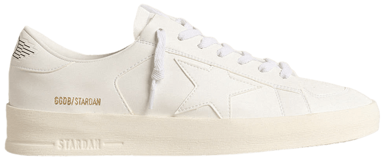 ★Golden ★ Stardan Sneakers Optic White GWF00128F00056 Golden Goose Stardan Sneaker in Optic White – Hampden Clothing