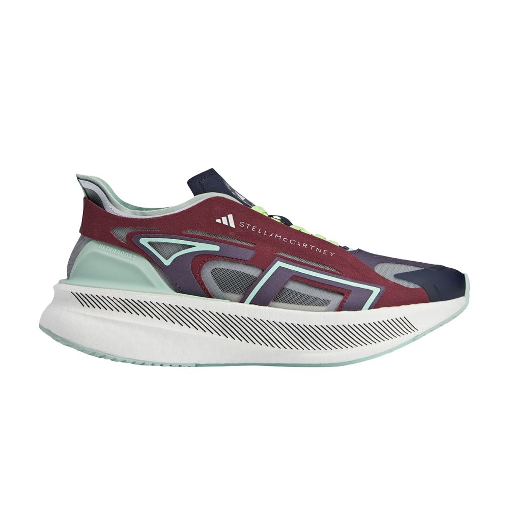 Pre-owned Adidas Originals Stella Mccartney X Wmns Ultraboost 5 'burgundy Tactile Green' In Red