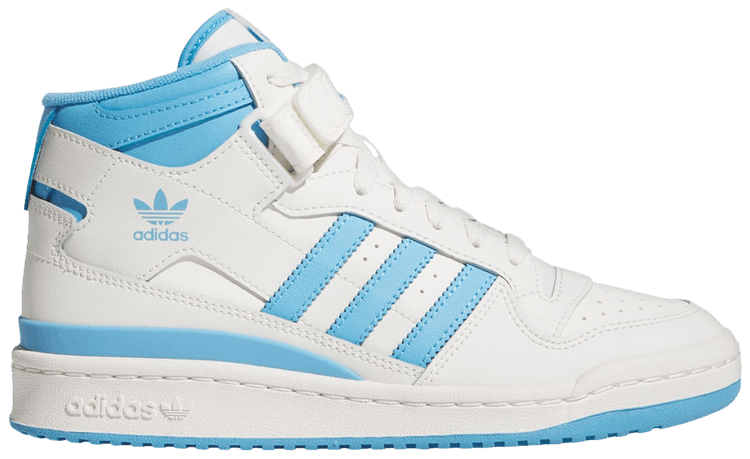 Adidas Wmns Forum Mid White Semi Blue Burst