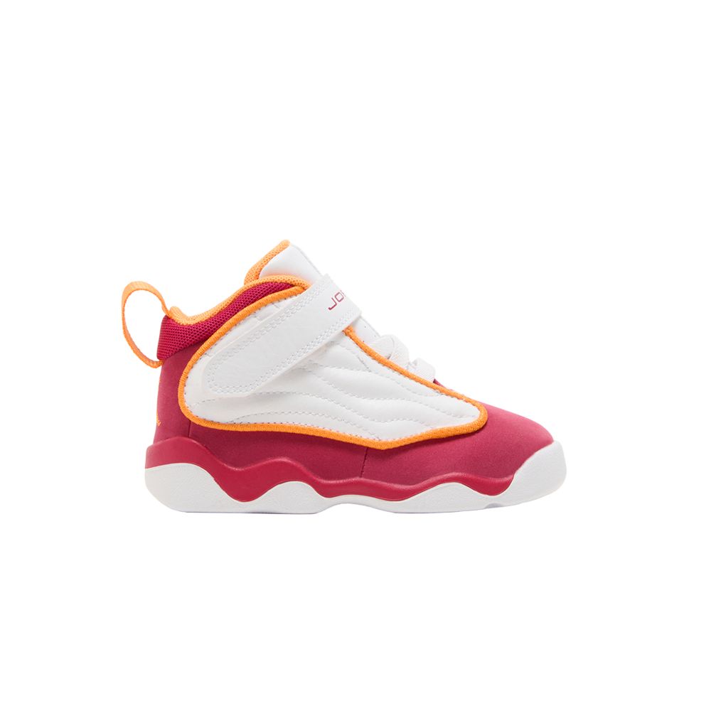 Pre-owned Air Jordan Jordan Pro Strong Td 'cardinal Red' | White | Infant Size 8