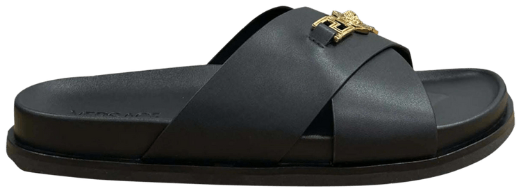 Versace Medusa Slide Black