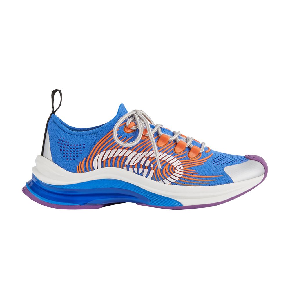 Gucci Wmns Run Sneaker 'Blue Orange' | Women's Size 3 - 680902-UFE10-8880