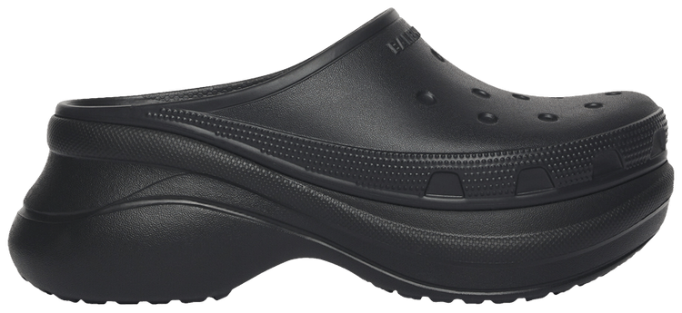 Buy Crocs x Balenciaga Wmns Pool Slide Sandal 'Black' - 720762