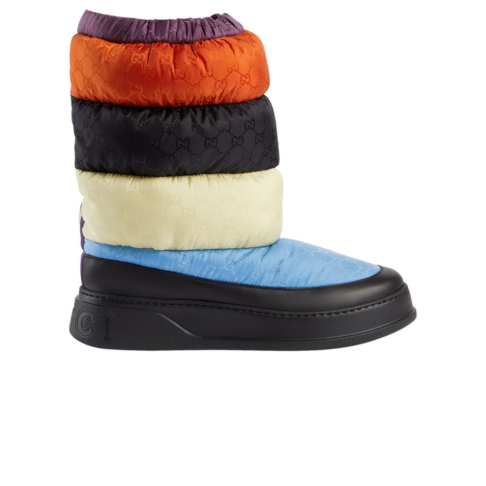 Gucci Padded Snow Boot 'Black Multi-Color' | Men's Size 8