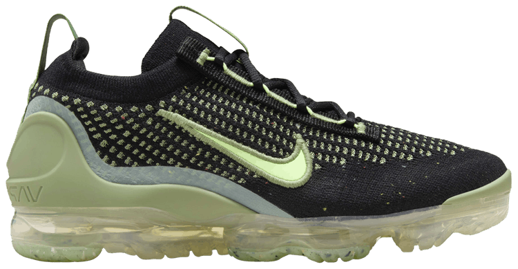 vapormax flyknit green and black